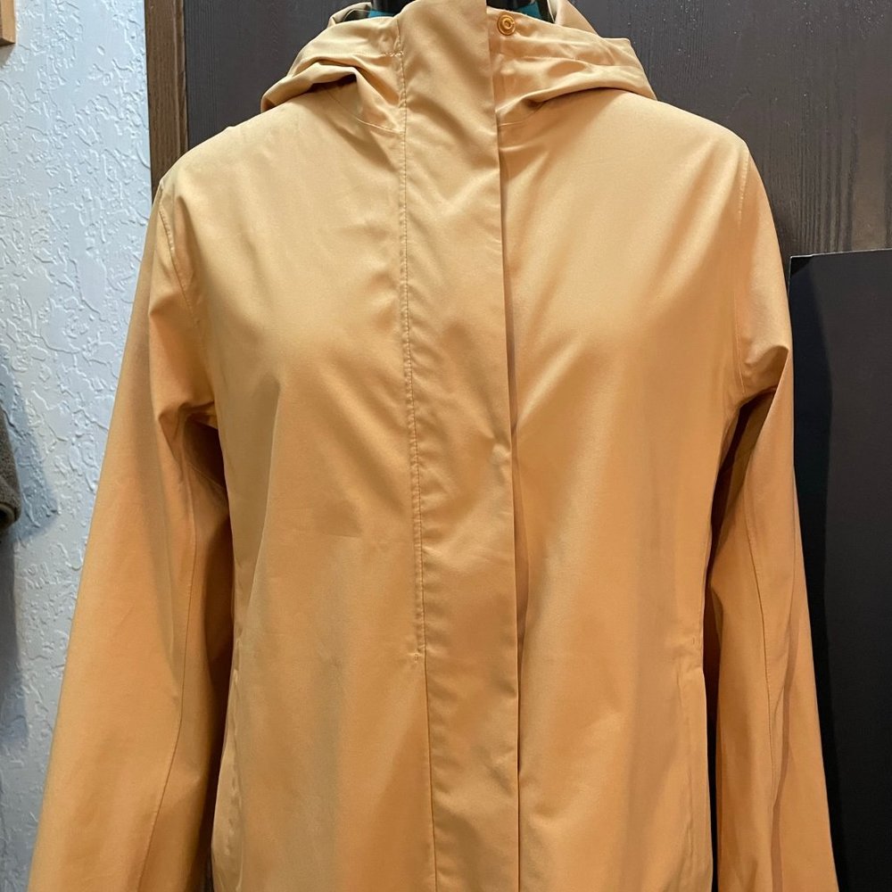 Uniqlo Rain Jacket Orange Yellow Size L